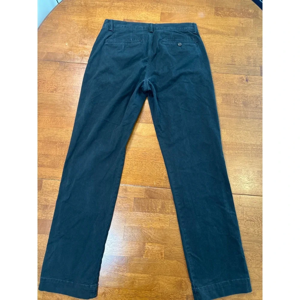 Polo Ralph Lauren Chino Pants Mens 29x30 Black Stretch Straight Fit
